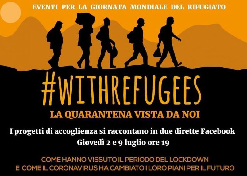 #withrefugees                                        La quarantena vista dai migranti